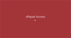 Desktop Screenshot of erepairaccess.com
